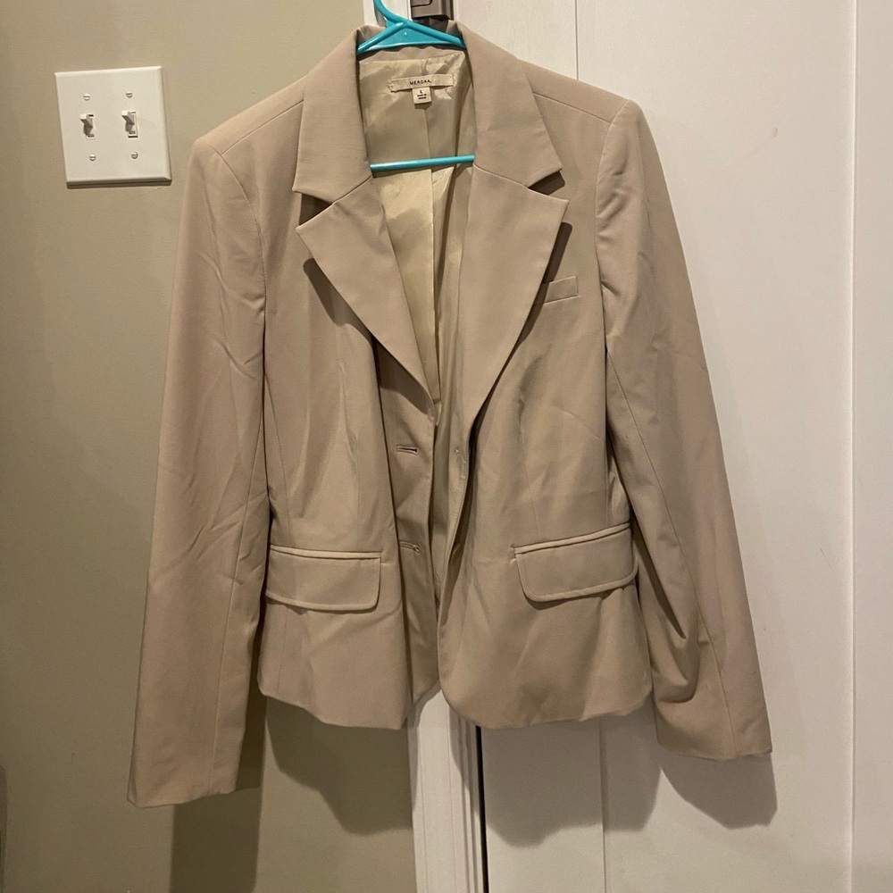 Cream Suit Jacket